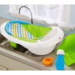 Vanička na kúpanie pre bábätká 4v1 Fisher-Price biela 